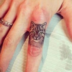 3 vertientes creativas en tatuajes de caras de gatos