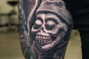 tatuajes de dioses aztecas dios de la muerte
