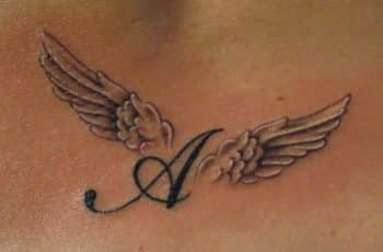 4 tatuajes con el nombre de angel cargados de estetica