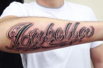 4 hermosos tatuajes con el nombre isabella para homenaje