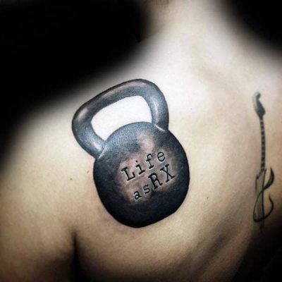 tatuajes de gym para hombres con palabras