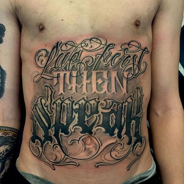 tatuajes en el ombligo para hombres frases