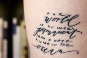 tatuajes en ingles con significado obras de amor