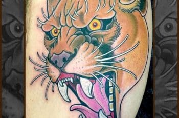 Bosquejos de tatuajes de pumas en el brazo 3 significados