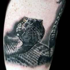 5 ideas tatuajes de viboras de cascabel y sus significados