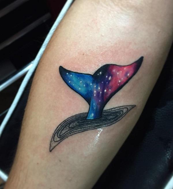 tatuajes de ballenas para mujer la cola