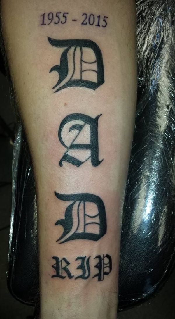 tatuajes con letras en ingles tipografias clasicas