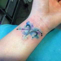 Creativos tatuajes de aries para mujer a 3 símbolos