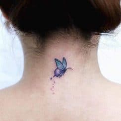4 definidos tatuajes de mariposas pequeñas para chicas