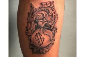 tatuajes para atraer dinero bolsa