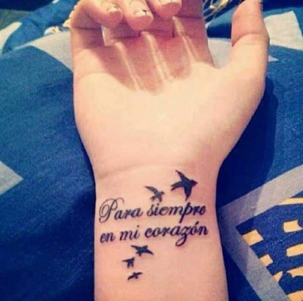 frases tatuajes para parejas con aves