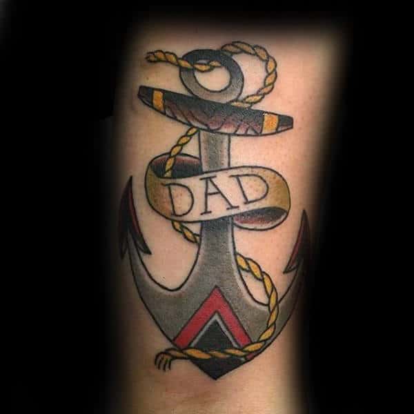 tatuaje en honor a mi padre fallecido simbolicos