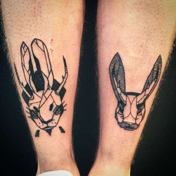 tatuajes de conejos pequeños ideas
