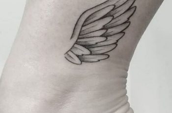 3 partes para tatuajes de alas pequeñas para mujeres