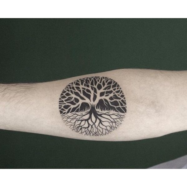 tatuajes en el brazo arbol de la vida originales