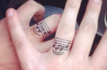 5 ideas en tatuajes de musicos para parejas enamoradas