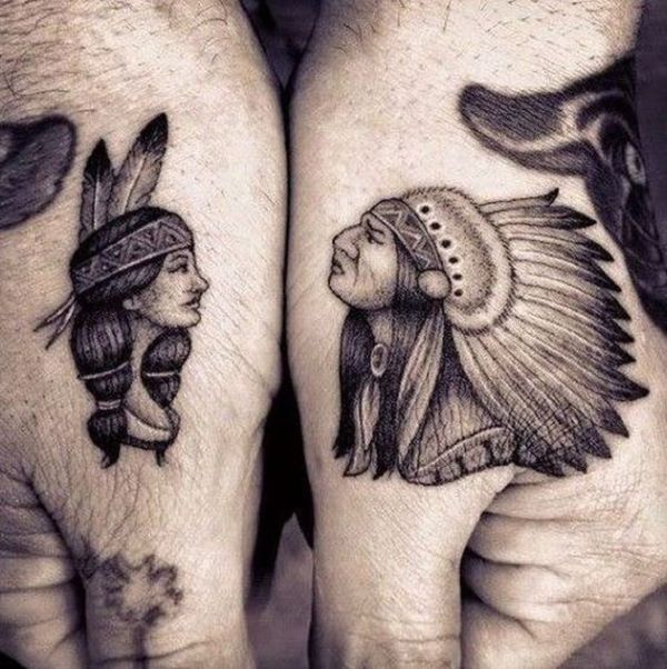 tatuajes indios para mujer familia
