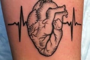 tatuajes de corazones reales concepto