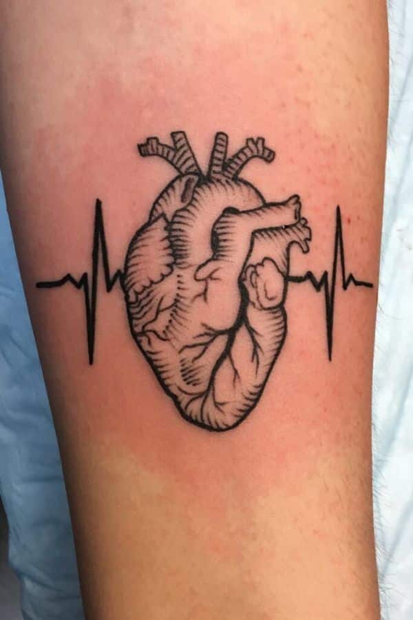 tatuajes de corazones reales concepto