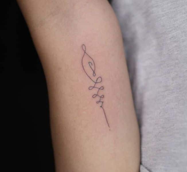 tatuajes símbolo de la paz unalome