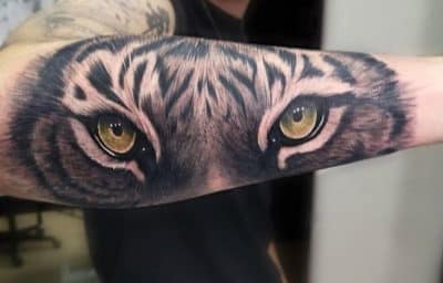 tatuaje de tigre significado realista