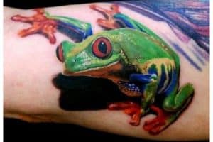 tatuajes de ranas para mujeres en 3d