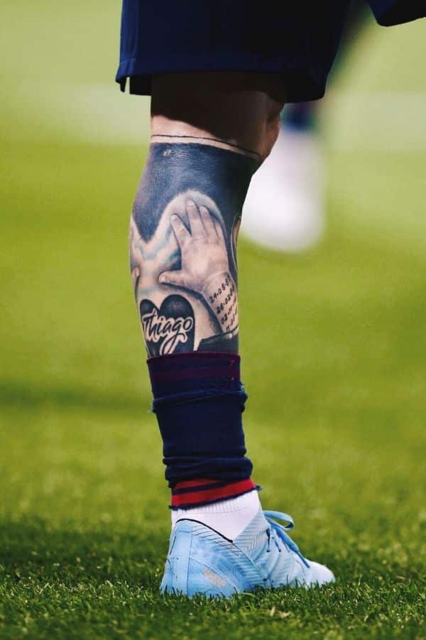 tatuajes de Lionel Messi referencia a su hijo