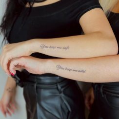 4 tatuajes con frases de amor para enamorados permanentes