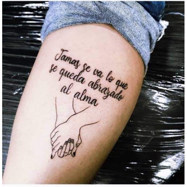 tatuajes con frases de amor y amistad