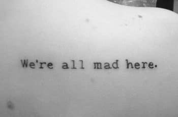 Tatuajes de frases en ingles con 4 tipografías diferentes